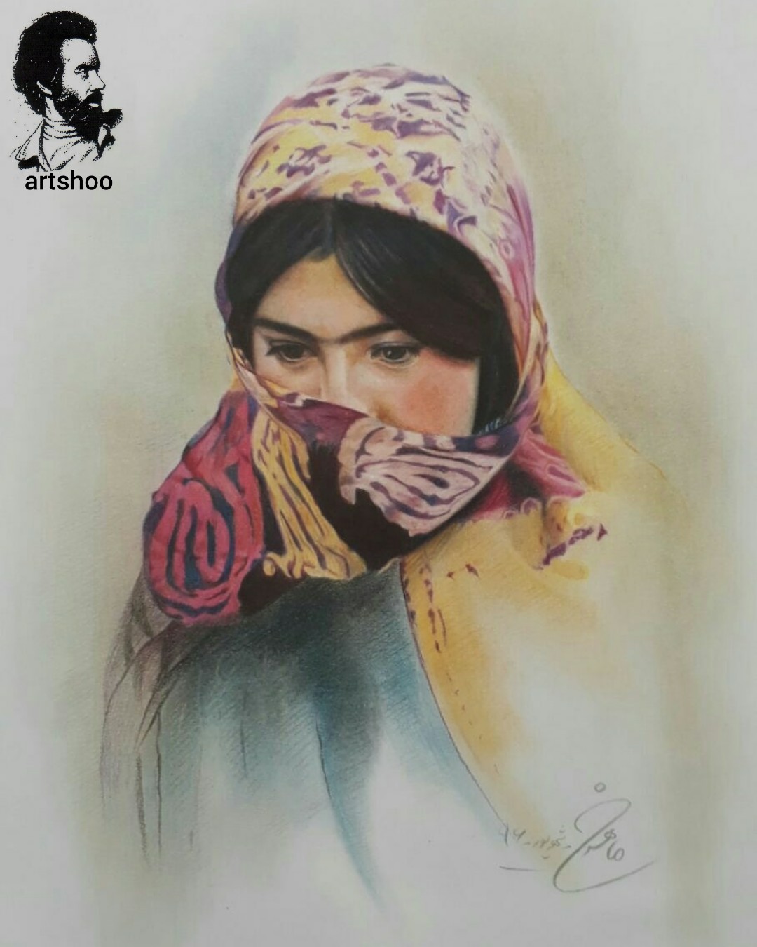 نقاشی مدادرنگی